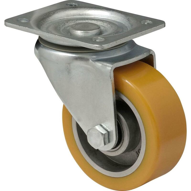 ROUE PIVOT.ALU/PUR 100MM    JTAU 1002 6150 - 200KG