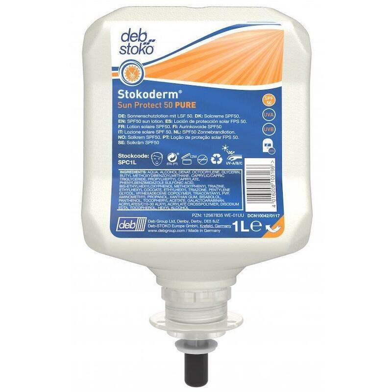 PROT.CUTAN.UV 50 1L/CARTOU. STOKODERM SUN DEB STOK