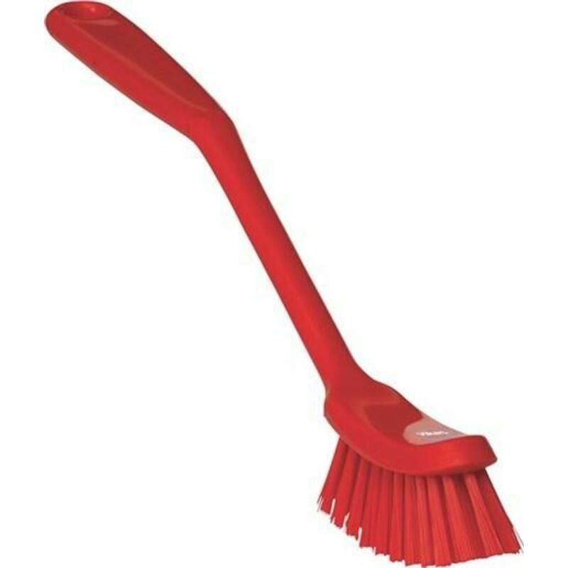 BROSSE À VAISS.POL.M ROUGE  4287/4  255X24MM VIKAN