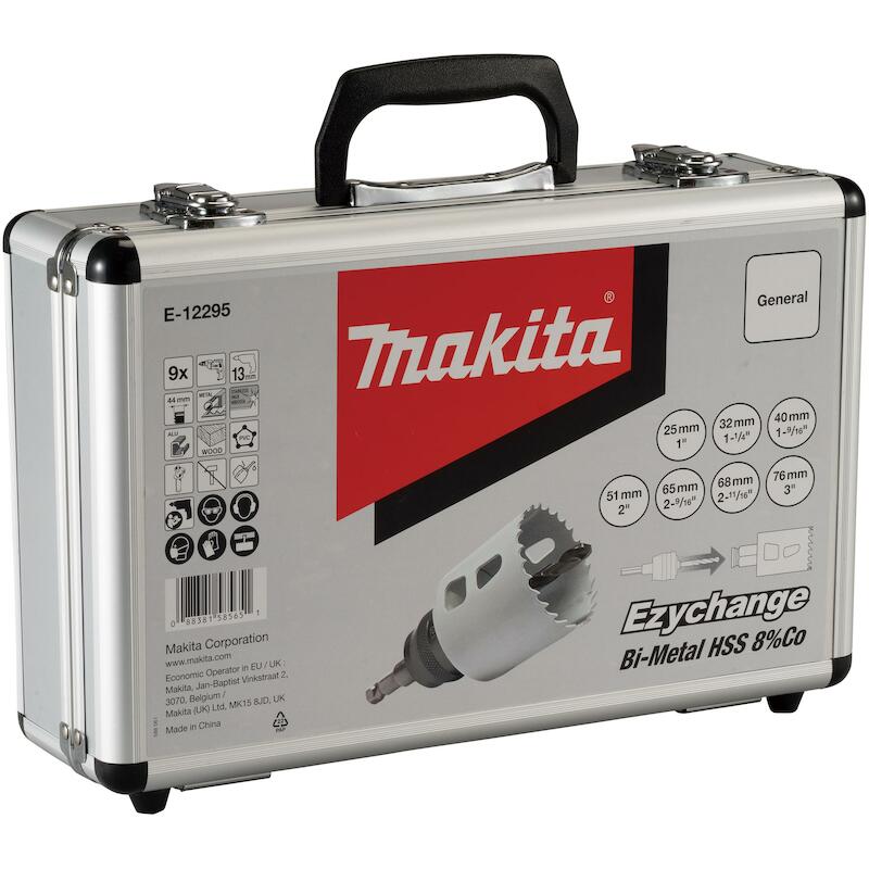 COFFRET 7 SCIES CLOCHES BI-MÉTAL EZYCHANGE - E-12295 - MAKITA