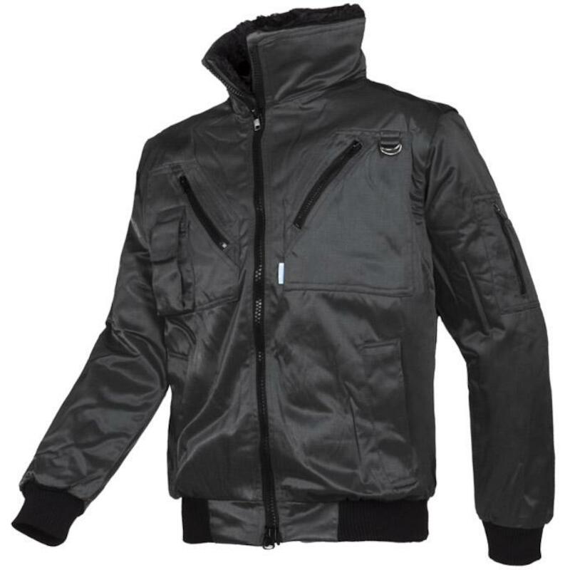 PILOOTVEST HAWK             027A ZWART     L SIOEN
