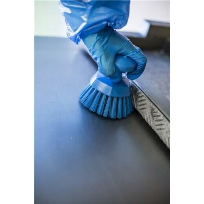 BROSSE RONDE POL.DUR BLANC  3885/5  110MM    VIKAN