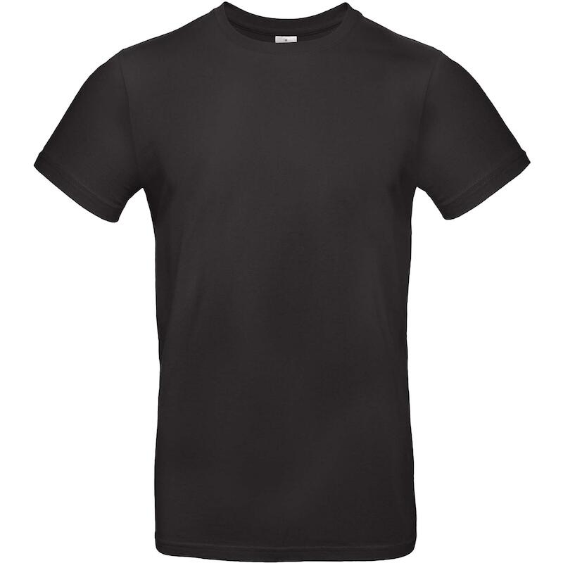 T-SHIRT KATOEN              E190 ZWART      XL B&C