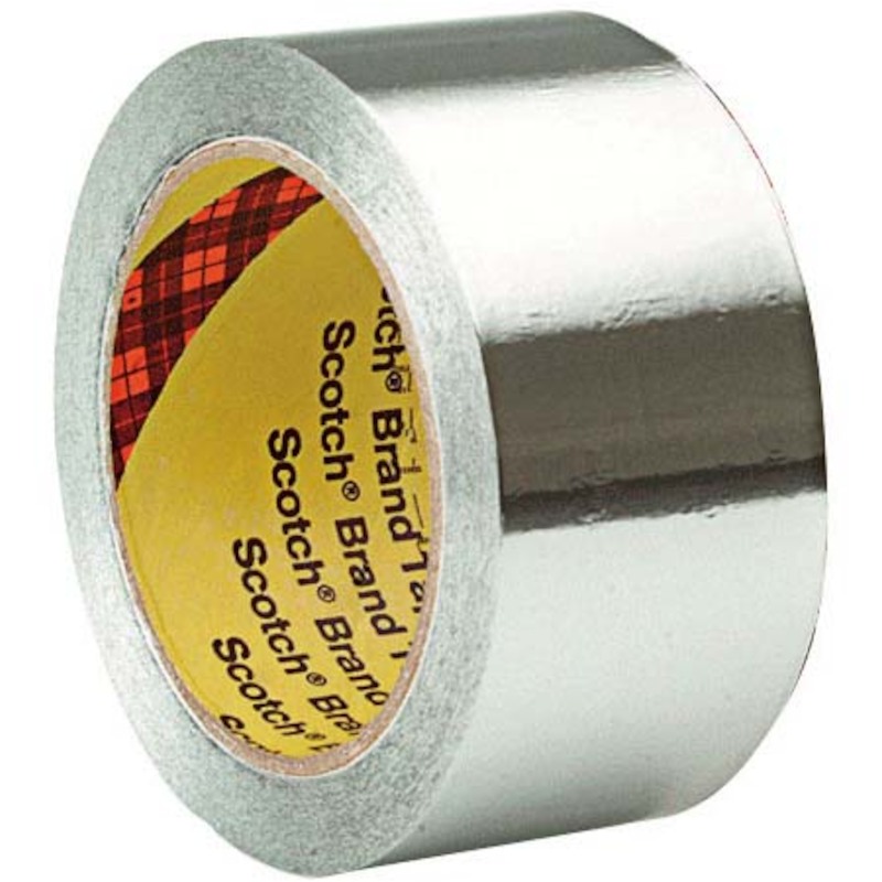 RUBAN ADH.ALUMINIUM ARGENT  H1436F  50MM X 50M  3M