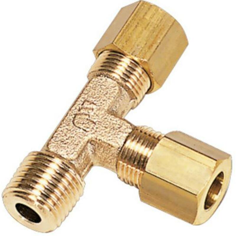 STUD BRANCH TEE 0103 12 13 12MMx1/4" BSP CONICAL L