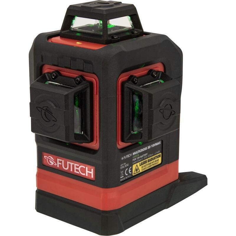 KRUISLIJNLASER 120M GROEN   MULTICROSS 3D 18VMAX