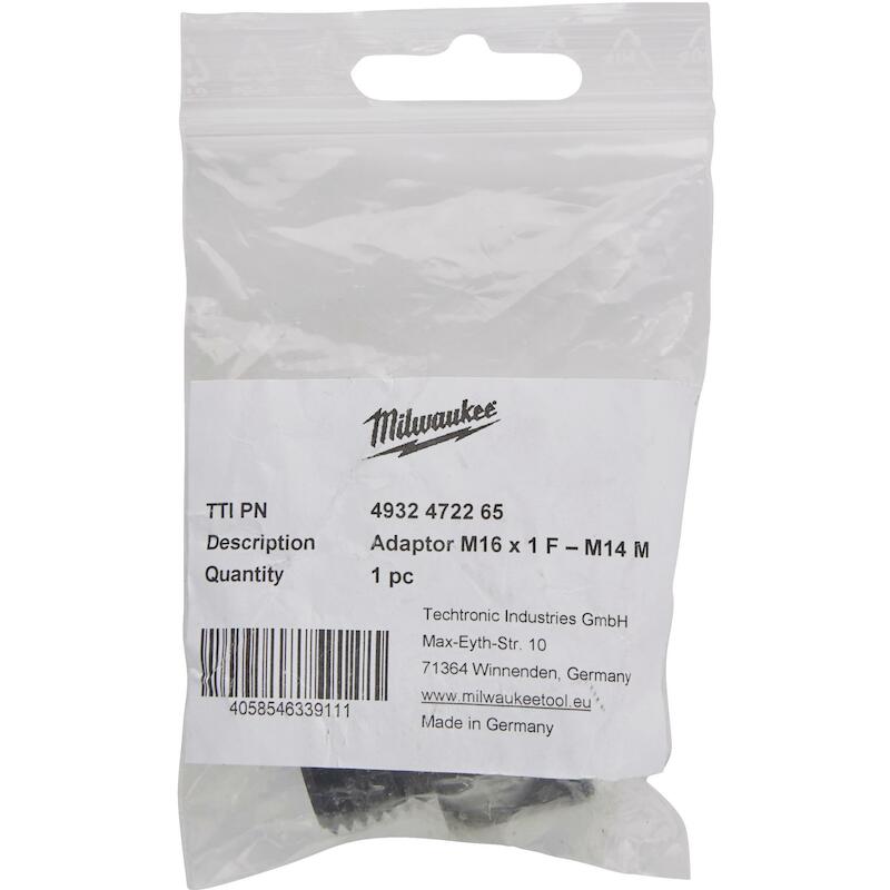 ADAPTER BOOR VOOR SLIJPER   4932472265   MILWAUKEE