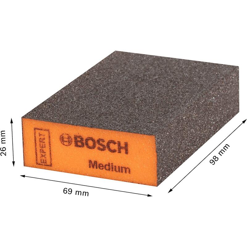 BLOC ABR. FLAT EDGE         2608901169 MEDIUM BOSC