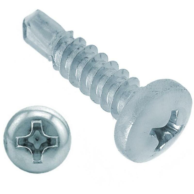 Self-drilling screw - pan head - Phillips PH2 - din 7504-M - 4.2 x 32 mm - zinc plated steel - 81150074