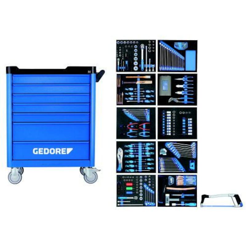 GEREEDSCHAPSWAG.7L+GER.SET  WSL L TS 308    GEDORE