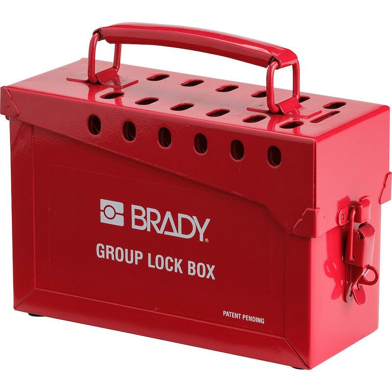 KOFFER 065699 13 LOCK LOCK BOX-RED