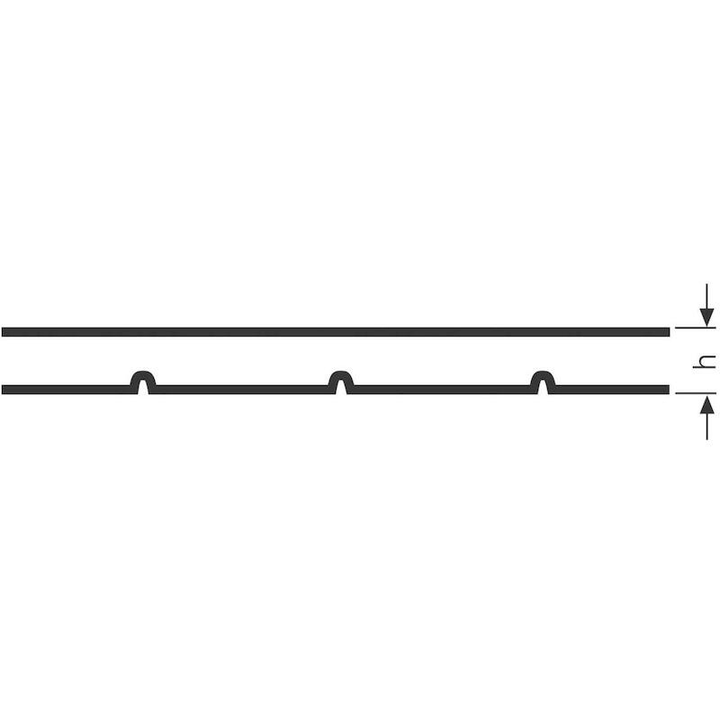PLATTE RIEM - CONTI POLYFLAT F XHS - 85 MM