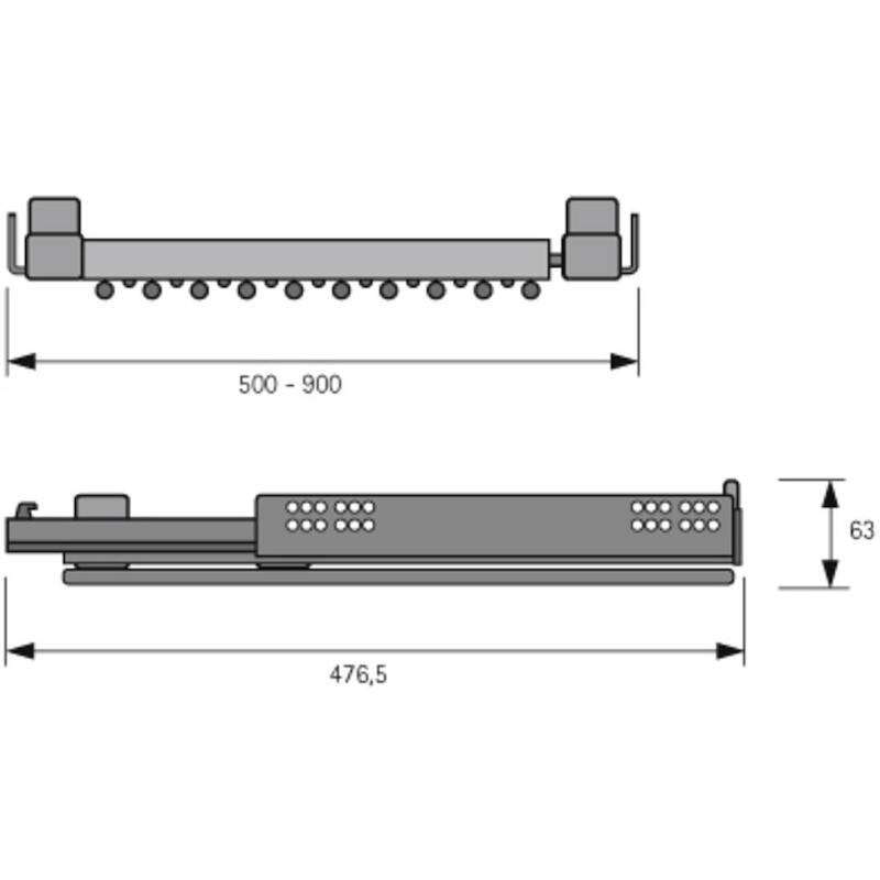 UITTREKBARE BROEKHOUDER AMARI 700-800 HETT-9132918