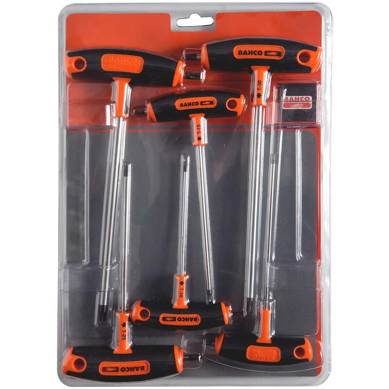 STIFTSLEUTELSET T-GREEP 903T-2 TORX 6DLG     BAHCO