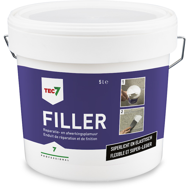 AFWERKINGSPLAMUUR - EMMER   FILLER - 5L       TEC7
