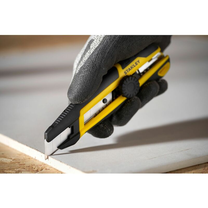 Stanley - Snap-off knife - STHT10500-0 - mpp Quick Snap - with locking wheel - 18 mm - 03305808