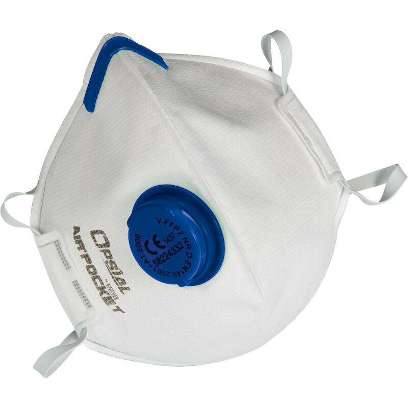 MASQUE PLIABLE À SOUPAPE    AIR'POCKET FFP2D OPSIA