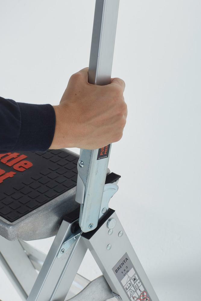 ESCABEAU INDUSTRIE - ALTREX - MARCHE DE SÉCURITÉ 1 X 3 MARCHES - 2.7 M