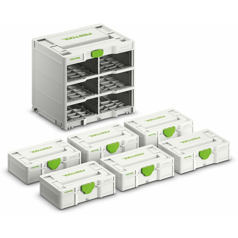 SYSTAINER³ RACK SYS3-RK/6 M 337-SET - 577816 - FESTOOL