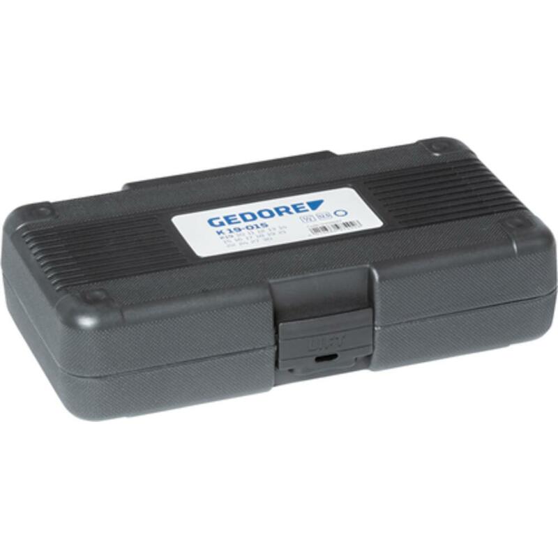 Gedore - k 19-015 - slagmoerdopsleutelset - 1/2" - 6-kant - 10-30 mm - 15-DELIG - 08102466