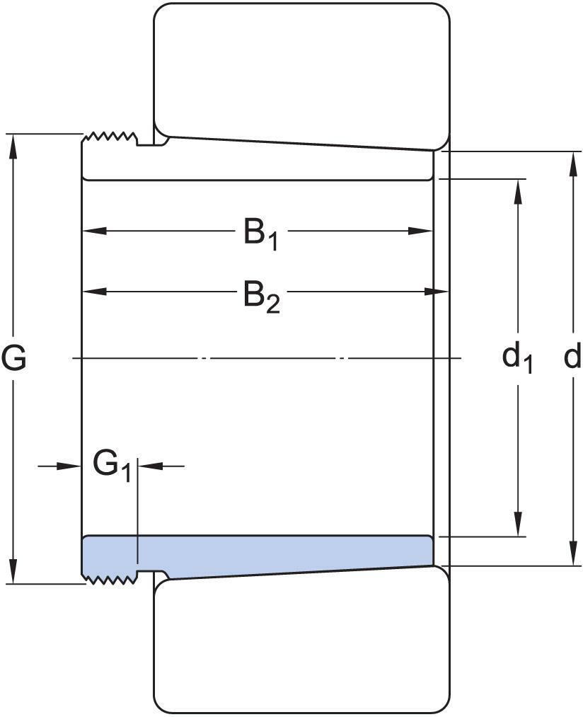 PRESSURE BUSHING - SKF AH 3036