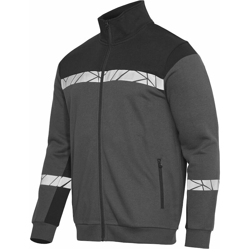 VESTE SWEAT/ZIP              7103 GRI/NO  L PROJOB