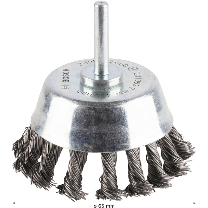 BROSSE BOISSEAU 65MM 0,5MM  2608622050       BOSCH