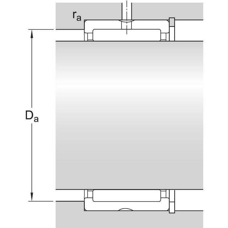 NAALDLAGER ZONDER BINNENRING - SKF RNA 49/32