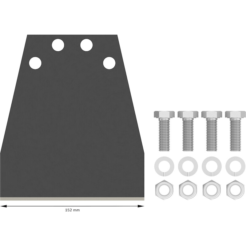 JEU DE RECHANGE GRATTOIR    2608690613 152MM BOSCH
