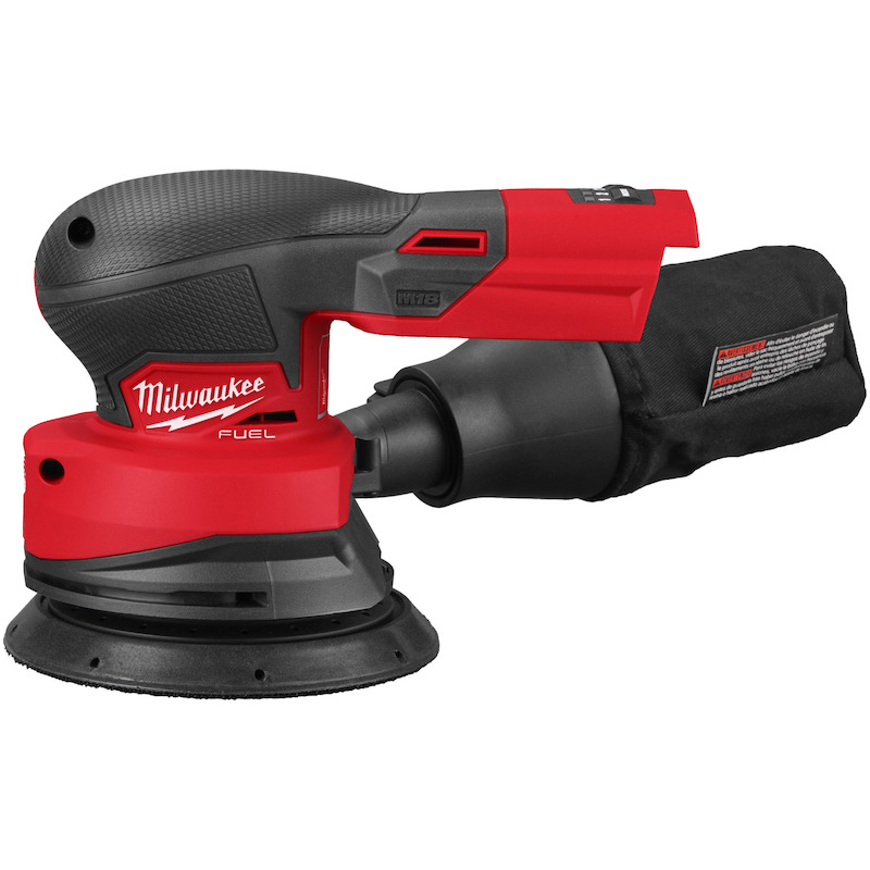 Milwaukee - Accu-excenterschuurmachine - M18 fuel M18 FROS125-0B - 18 V - ø 125 mm - body - in transporttas - 08119317