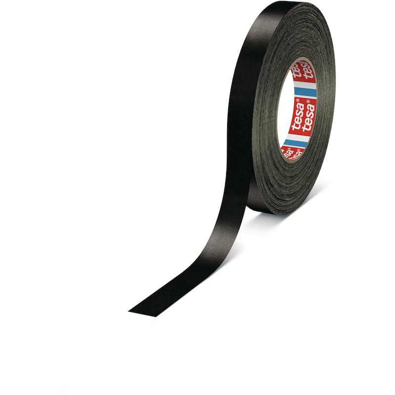 Tesa - Ruban toilé - Tesaband 4651 - Noir - 38 mm x 50 m - 310 µm - 19090885