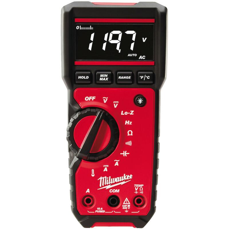 MULTIMETER 600V DIG.(TAS)   2217-40 (2XAA)MILWAUKE