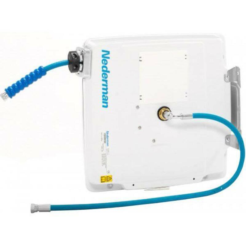 ENROULEUR AIR/EAU L=15M     883 - 10MM    NEDERMAN