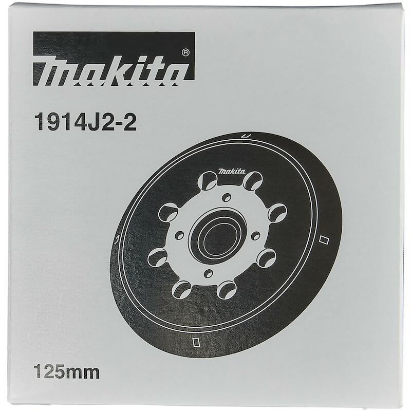 STEUNSCHIJF 125MM           1914J2-2  VELCRO  MAKI
