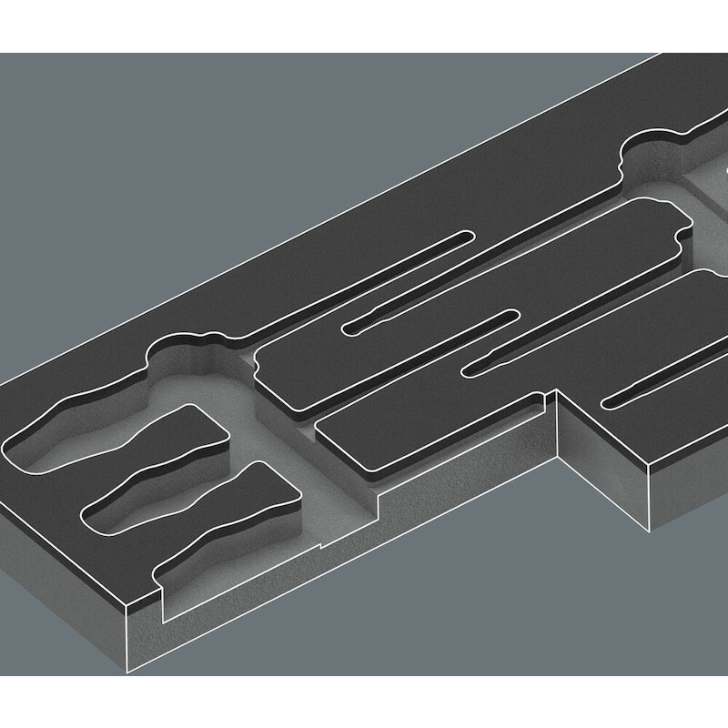 INLEGMOD.FORM 100 VDE SET1  98110             WERA