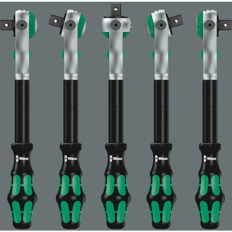 WERA 8000 B ZYKLOP SPEED RATEL MET 3/8"-AANDRIJVING (3/8 duim x 199,0 mm)
