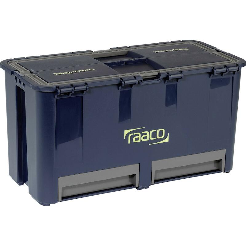 GEREEDSCHAPSKOFFER BLAUW    COMPACT 27       RAACO