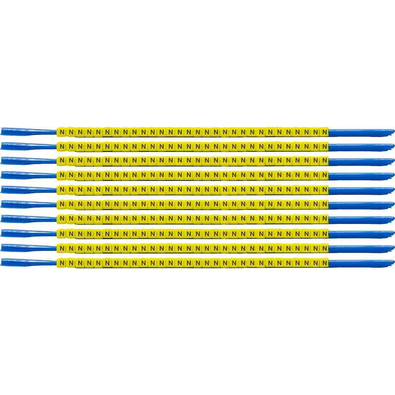 MARQUEUR 'N' NOIR/JAUNE     333023(300)      BRADY