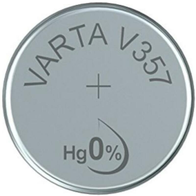 PILE BOUTON 11.6X5.4 SILVER V13GS/357 (SR44) VARTA