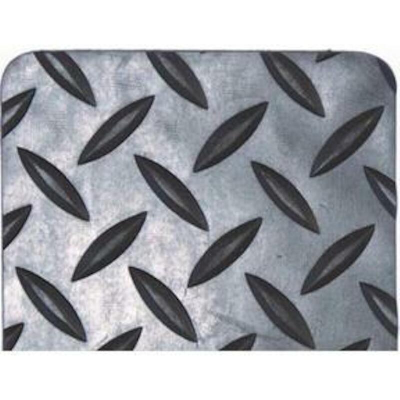TAPIS STRIÉ LARGE 10X1,5M   SBR NOIR - 3MM