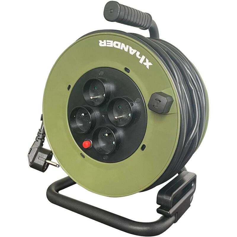 ENROULEUR CÂBLE NÉOP.3G1,5  P528S5Q - 25M  XHANDER