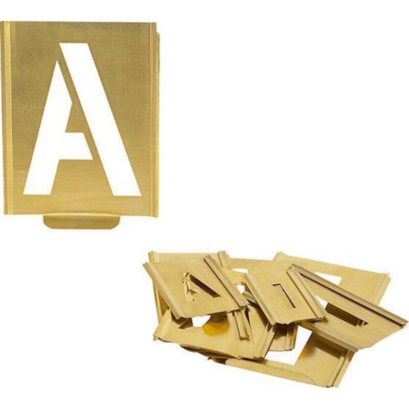POCHOIRS LETTRES A-Z        327 - 40MM      TURNUS