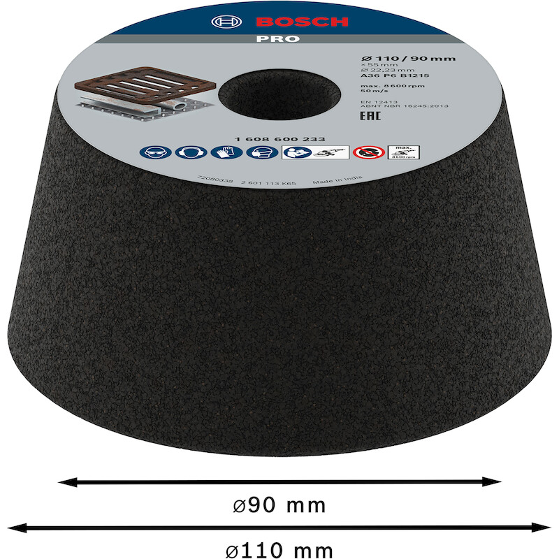 KOMSTEEN CON.90/110MM 55MM  1608600233   P36 BOSCH