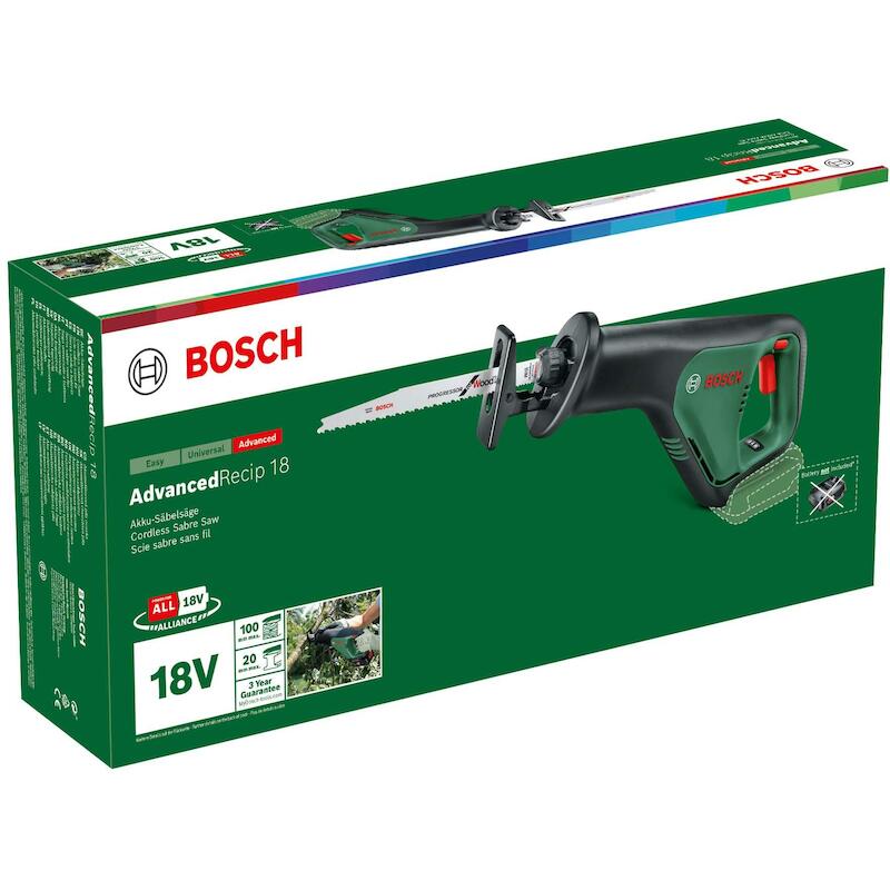 ACCU-RECIPROZAAG 18V/BODY   PSA18V-200       BOSCH