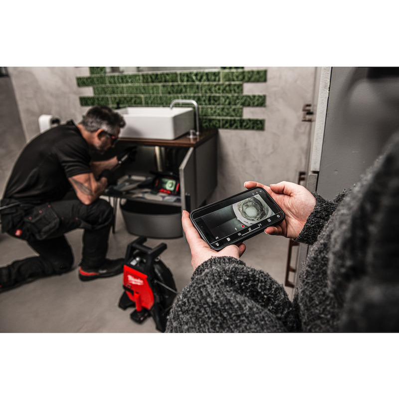 Milwaukee - Cordless sewer inspection camera - M12 SICO26-0 - 12 V - ø 20 mm - 26 m - body - 08119308