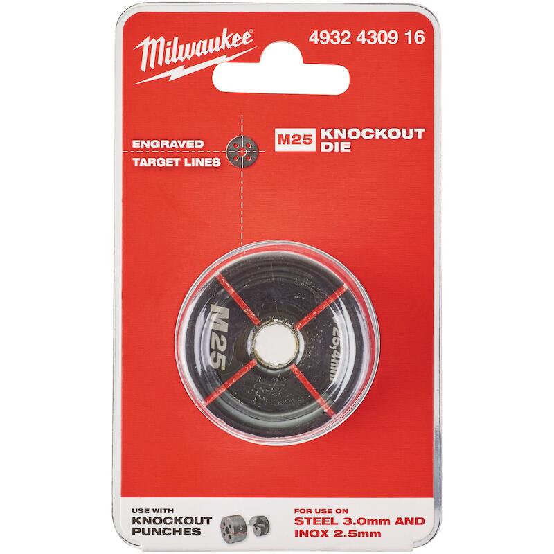 POINÇON 25,4MM              4932430916   MILWAUKEE