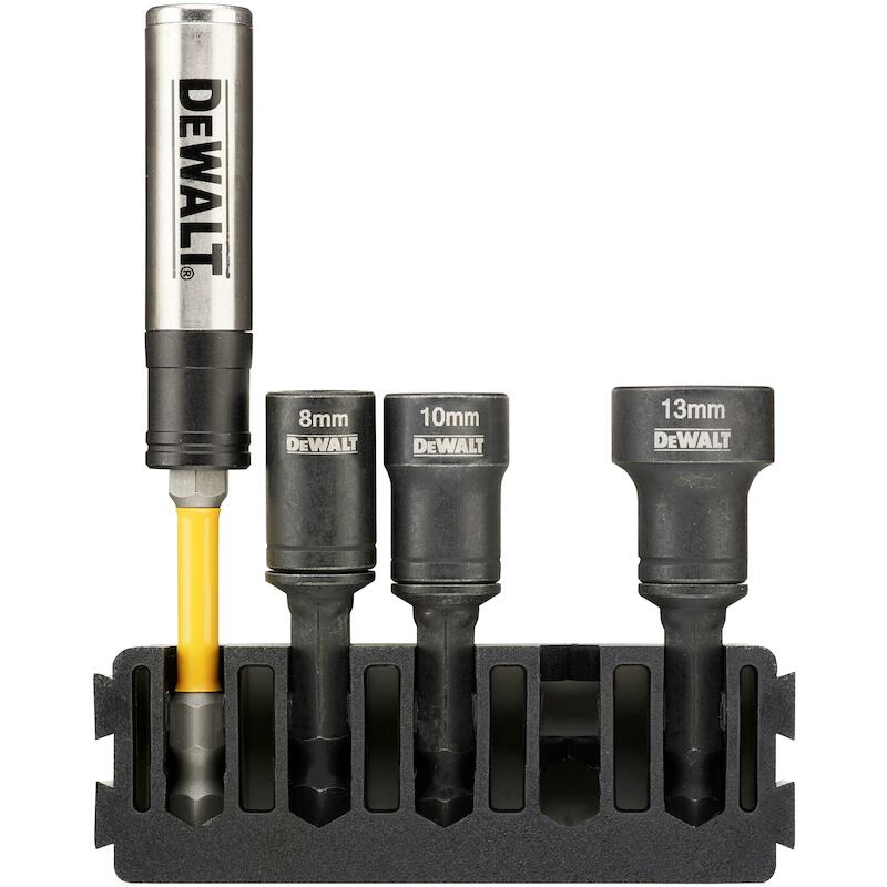DOPSLEUTELSET TOUGHCASE     DT70827-QZ (5ST)DEWALT