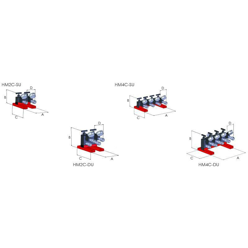 HI-FORCE  HM4C-SU    REGELBARE VERDELERS