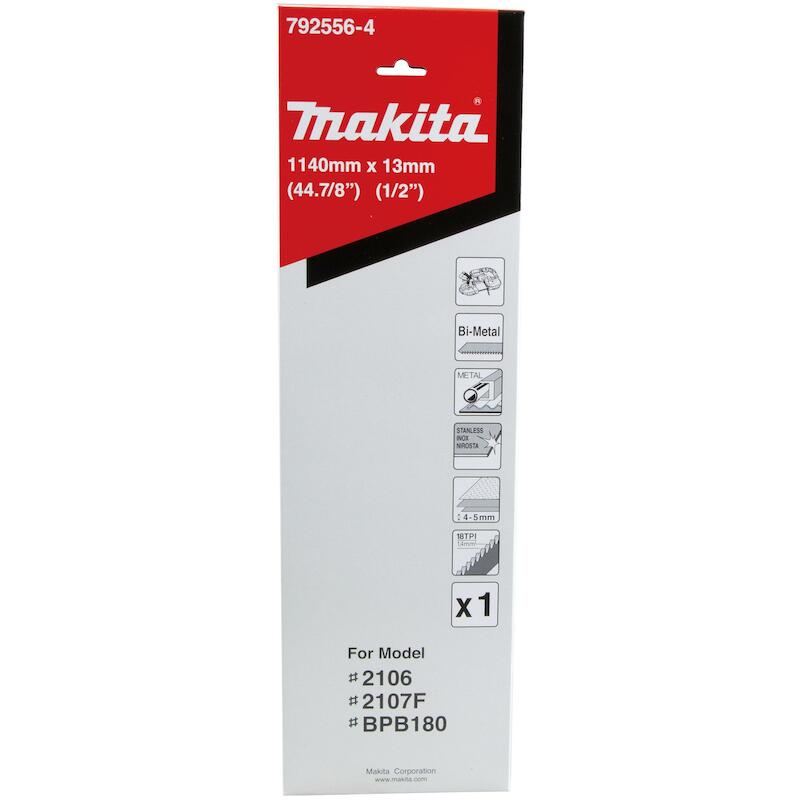 LAME DE SCIE À RUBAN, BIM, 13 X 0.5 X 1140 MM, 18 TPI, 1 PAQUET - 792556-4 - MAKITA