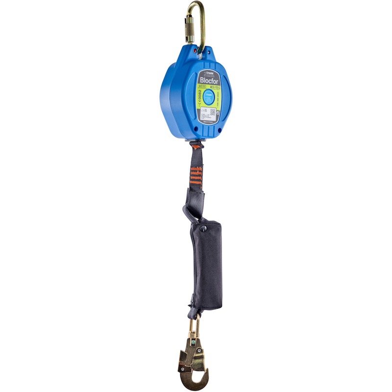 Tractel - Antichute à rappel automatique - Blocfor 6 esd - 6 m - Sangle - M10 - M47 - Jusqu'à 150 kg - 02789655